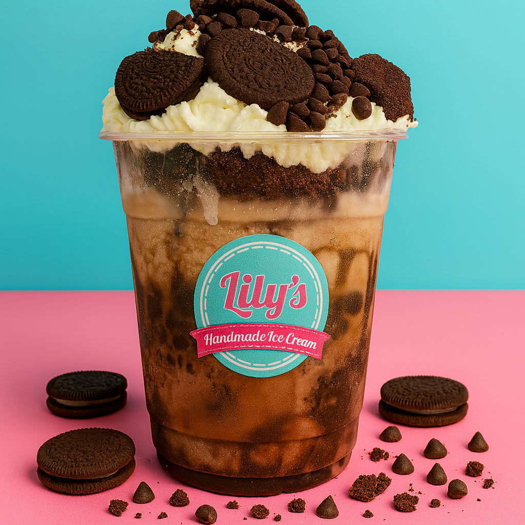 Lily's Gator Tracks Sundae | Lily's Handmade Ice Cream