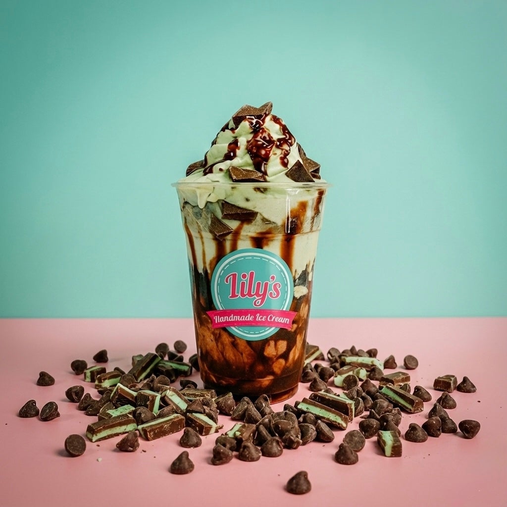 Lily's Gator Tracks Sundae | Lily's Handmade Ice Cream