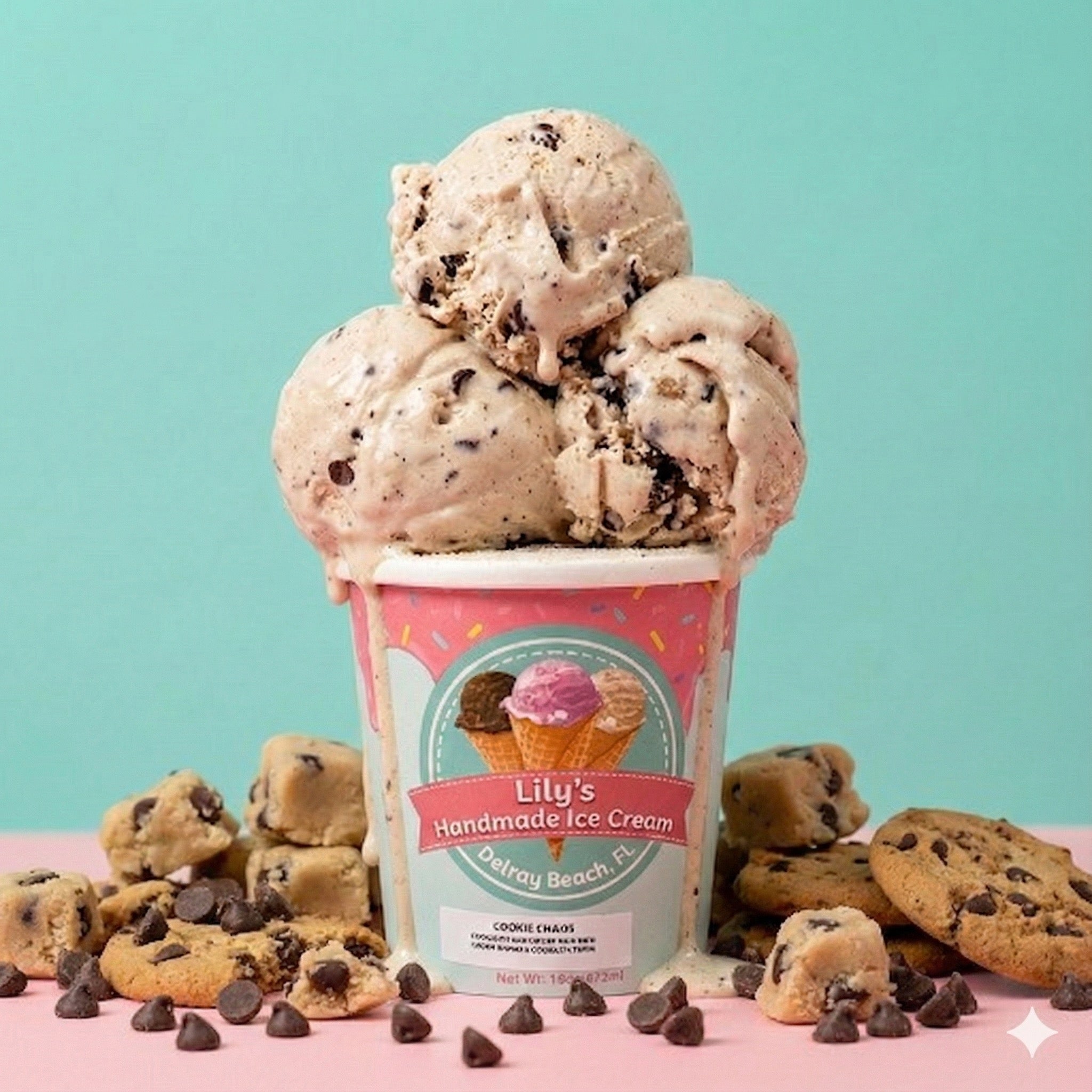 Dusty Monkey- Pint | Lily's Handmade Ice Cream